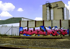 Graffiti Wall in gera - Photo by geracity - ser, dark (2014)