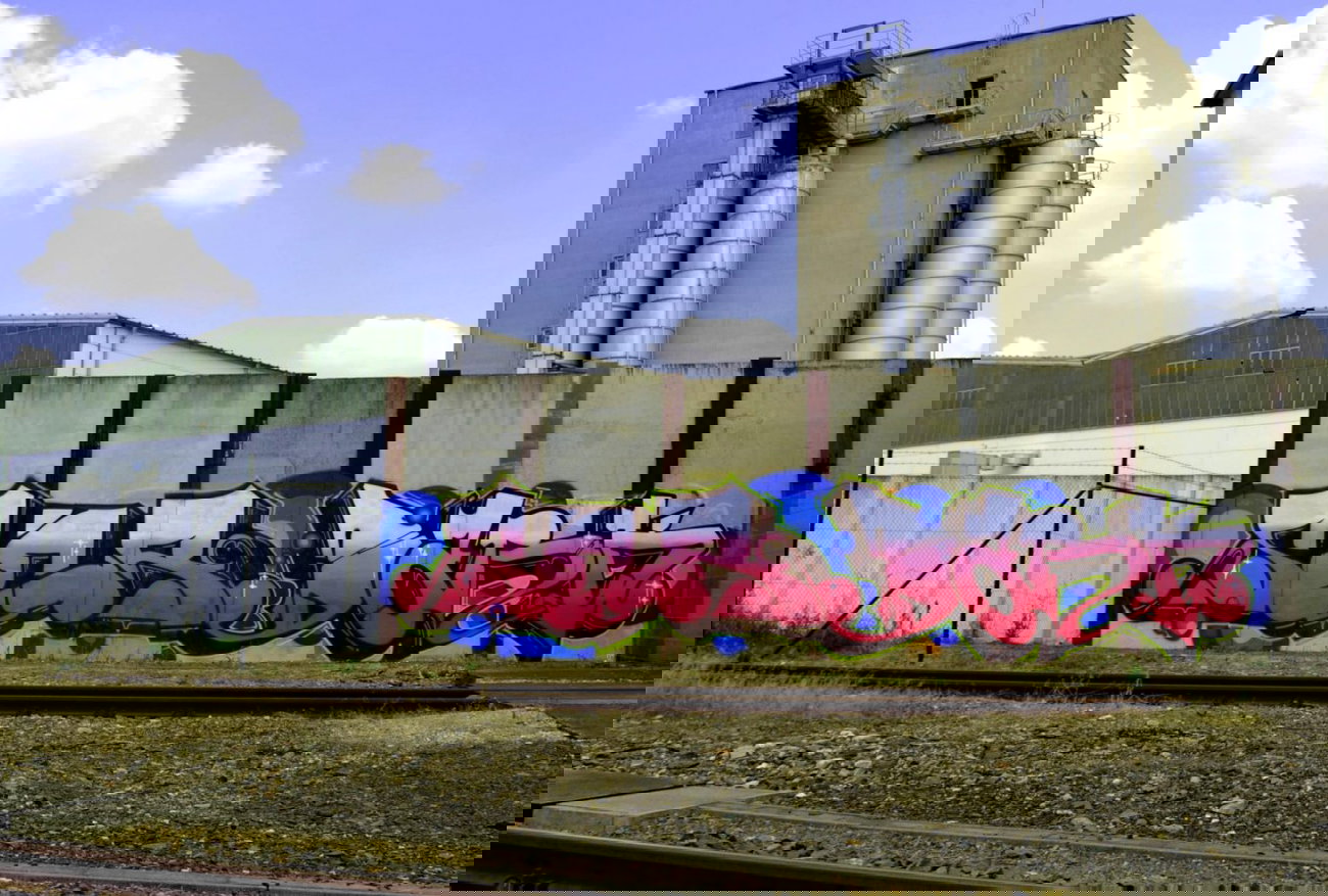 Graffiti Wall in gera - Photo by geracity - ser, dark (2014)