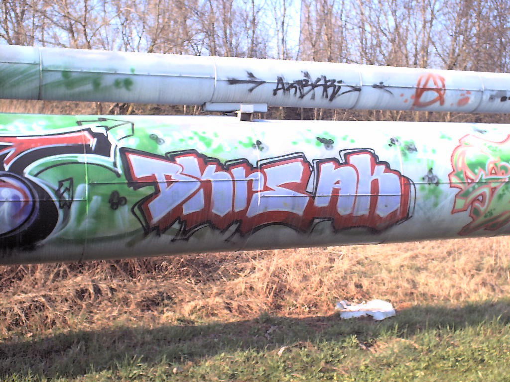 Graffiti Wall in Gera - Photo by geracity - bk, krs, ak