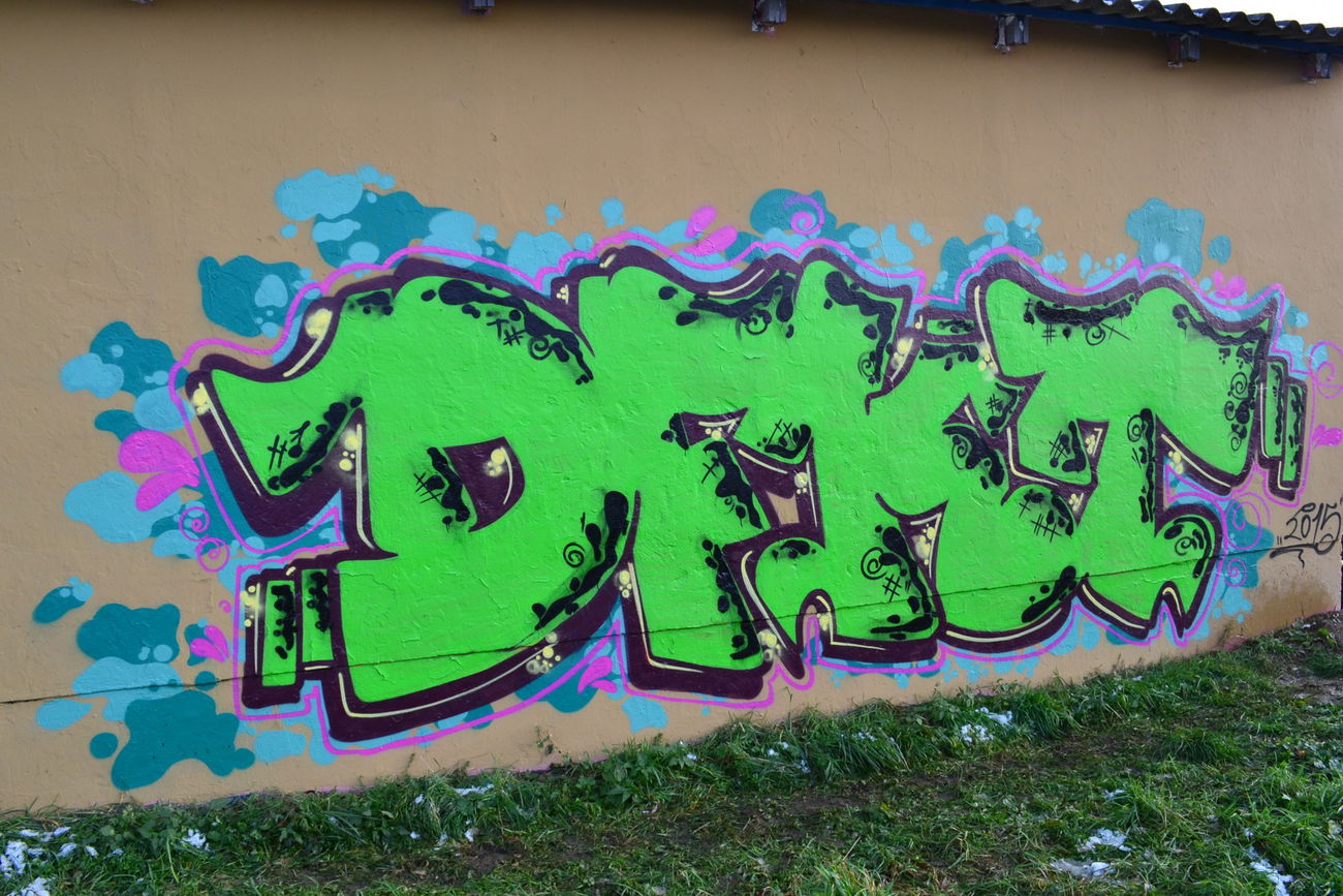 Graffiti Wall in Gera - Photo by geracity - dfkt