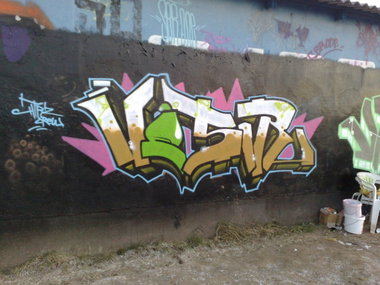 Graffiti Wall in gera - Photo by geracity - vesir (2009)
