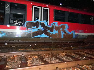 Graffiti Train - Photo by geracity - ser