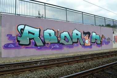 Graffiti Wall in Gera - Photo by geracity - redröm, rdm