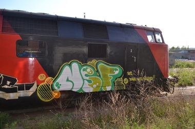 Graffiti Train - Photo by geracity - ndf