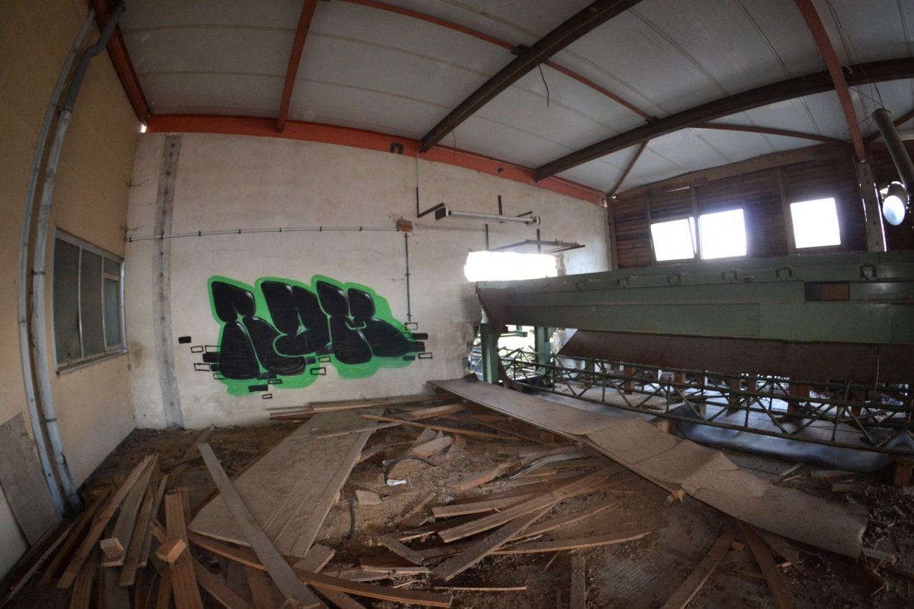 Graffiti Wall in gera - Photo by geracity - rdm, redröm (2015)