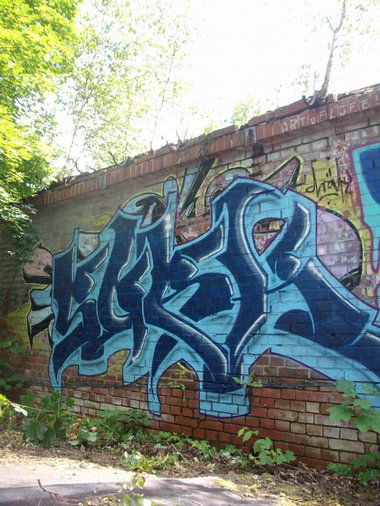 Graffiti Wall in gera - Photo by geracity (2011)