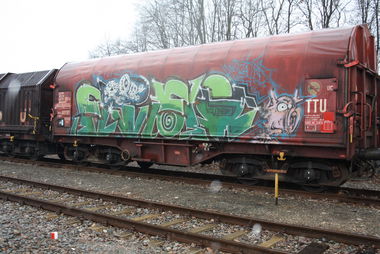 Graffiti Wall in Gera - Photo by geracity