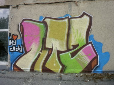 Graffiti Wall in Gera - Photo by geracity - htz