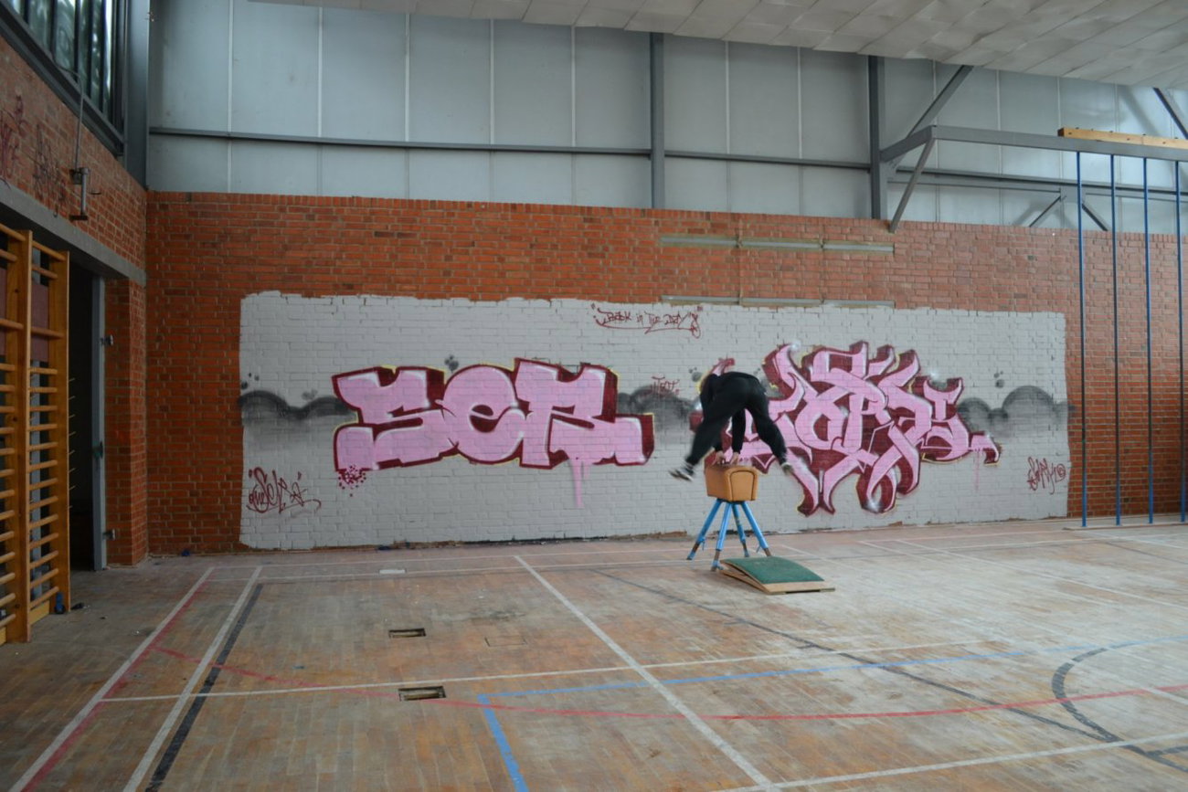 Graffiti Wall in gera - Photo by geracity - ser, sork, sunds (2011)