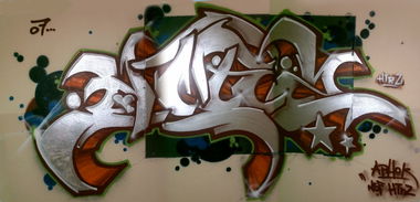 Graffiti Wall in Gera - Photo by geracity - htrz