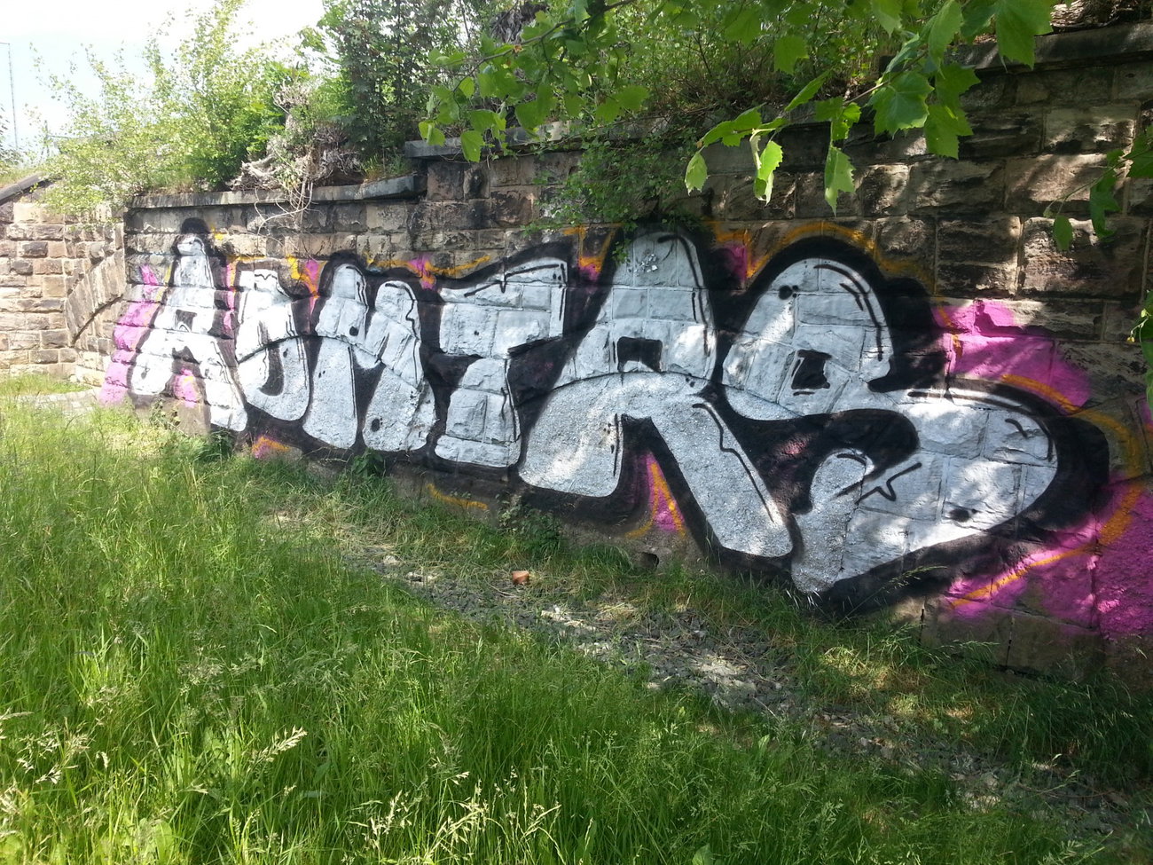 Graffiti Wall in Gera - Photo by geracity - rdm, redröm, trs