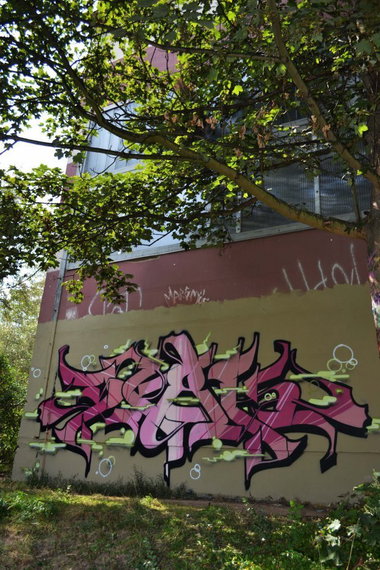 Graffiti Wall in gera - Photo by geracity - sork, sunds