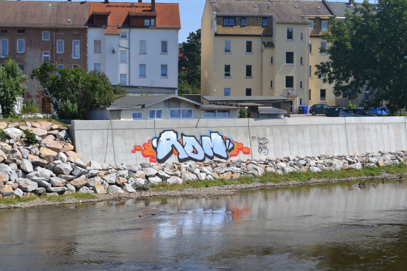 Graffiti Wall in Gera - Photo by geracity - rdm, redröm