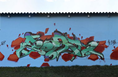 Graffiti Wall in Gera - Photo by geracity - sork, sunds