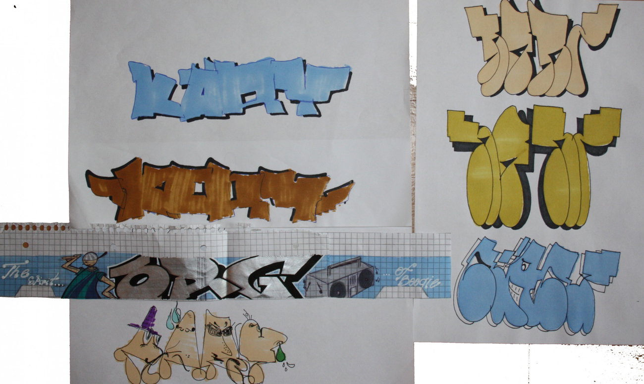 Graffiti Wall - Photo by geracity - kery, org