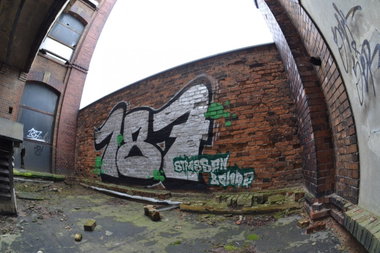 Graffiti Wall in gera - Photo by geracity - 187, sork, ser (2015)