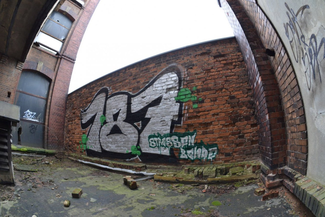 Graffiti Wall in gera - Photo by geracity - 187, sork, ser (2015)