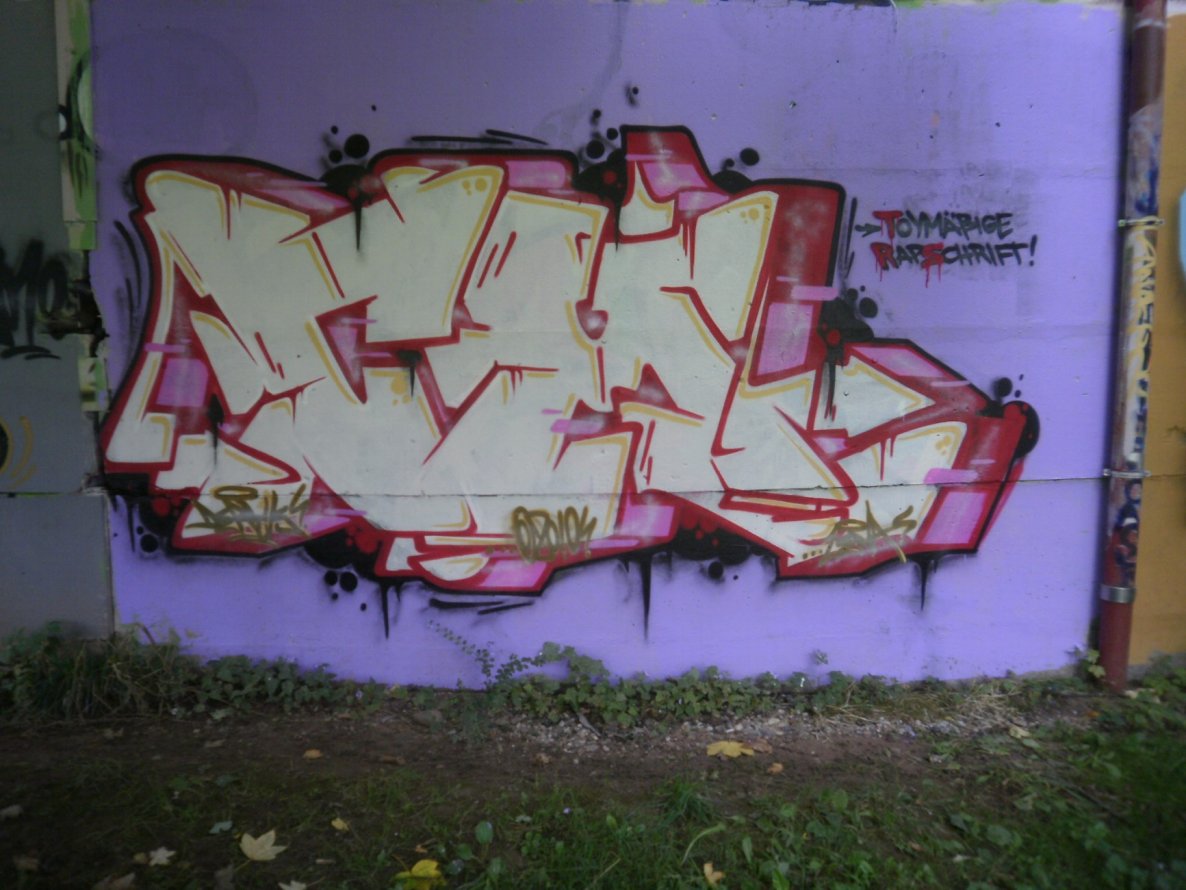 Graffiti Wall in Gera - Photo by geracity - cm