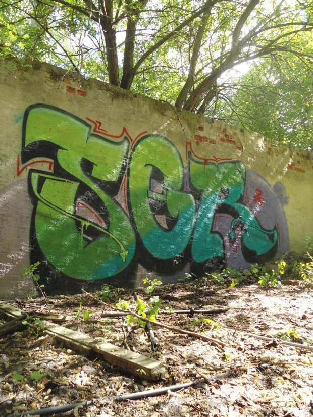 Graffiti Wall in gera - Photo by geracity - ser, sunds