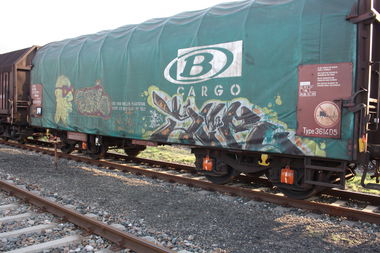 Graffiti Train - Photo by geracity