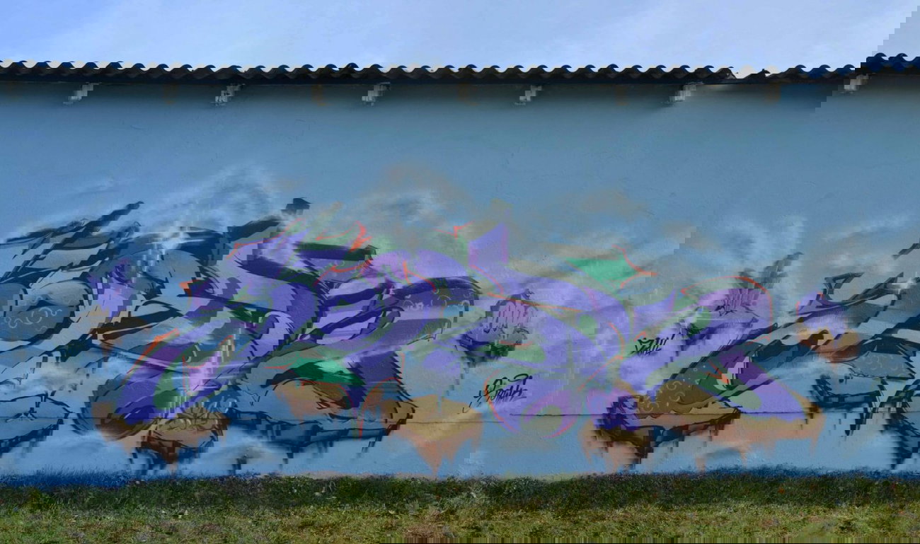 Graffiti Wall in gera - Photo by geracity - sork, sunds (2014)