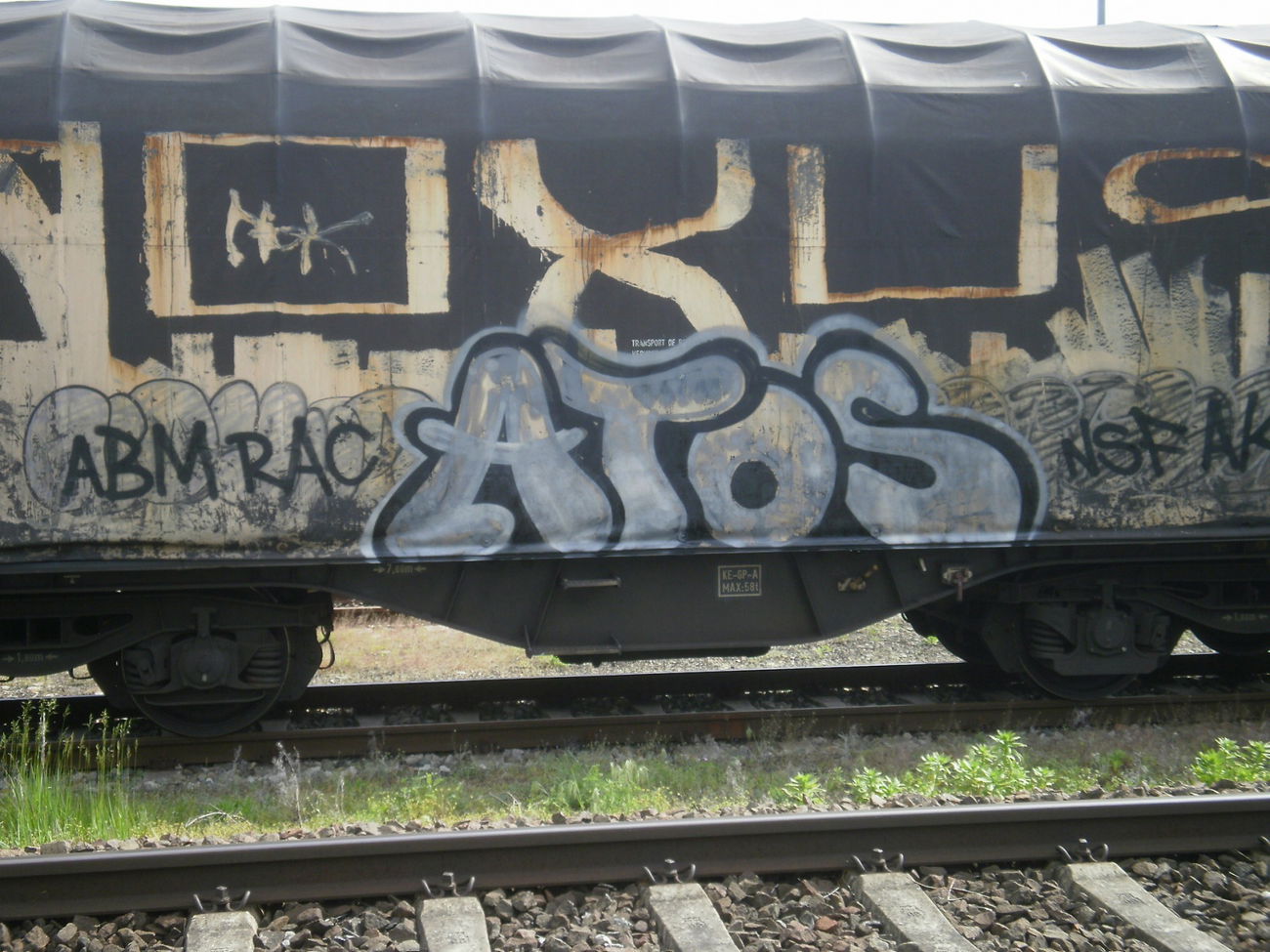 Graffiti Train in Gera - Photo by geracity - atos