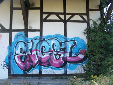 Graffiti Wall in gera - Photo by geracity - engel