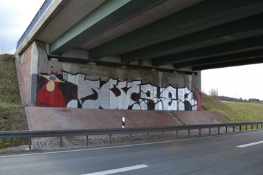 Graffiti Wall in gera - Photo by geracity - kery, ser (2013)