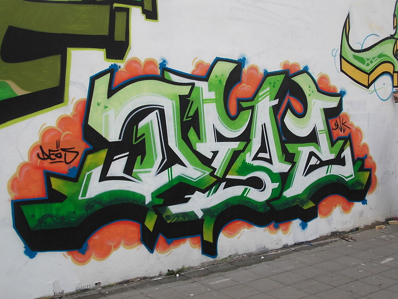 Graffiti Wall in Gera - Photo by geracity - deos