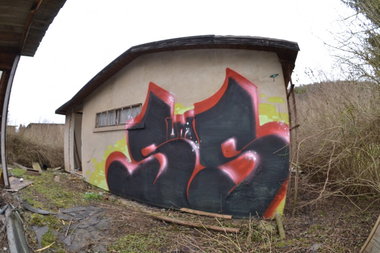 Graffiti Wall in Gera - Photo by geracity - sunds, sork, ser (2015)