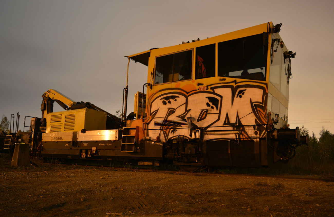 Graffiti Train in Schweiz - Photo by geracity - rdm, redröm