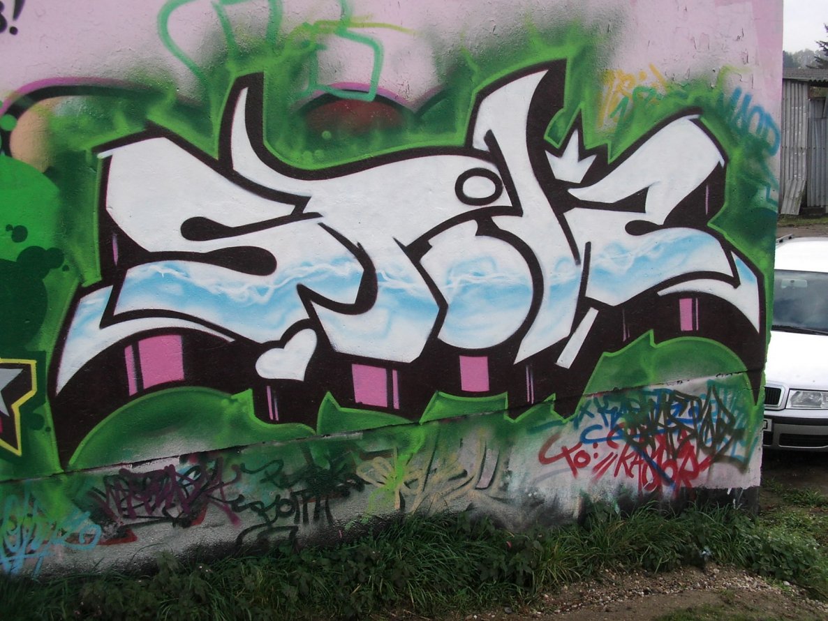Graffiti Wall in gera - Photo by geracity - stolz