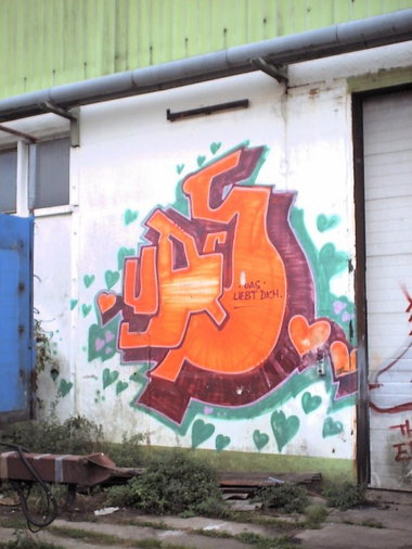 Graffiti Wall in gera - Photo by geracity - uas