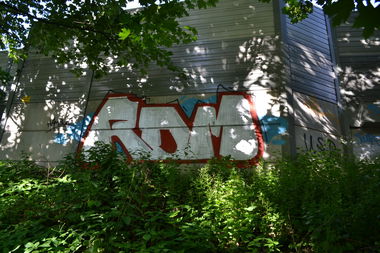 Graffiti Bombing in Hamburg - Photo by geracity - rdm, redröm