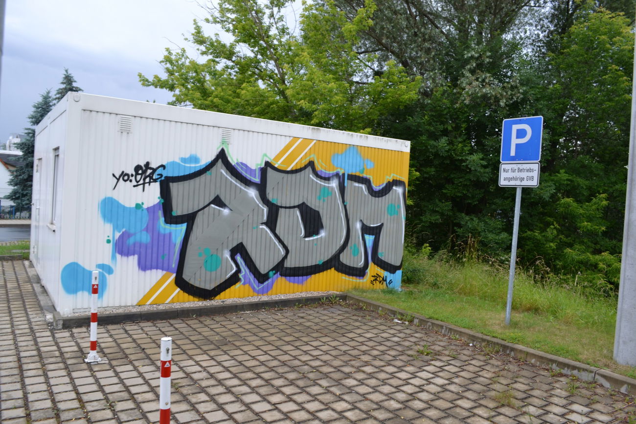 Graffiti Wall in Gera - Photo by geracity - rdm, redröm
