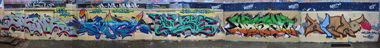 Graffiti Wall in Gera - Photo by geracity - käry, dyse, jason