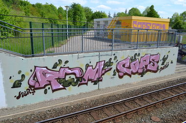 Graffiti Wall in Gera - Photo by geracity - rdm, cops, redröm