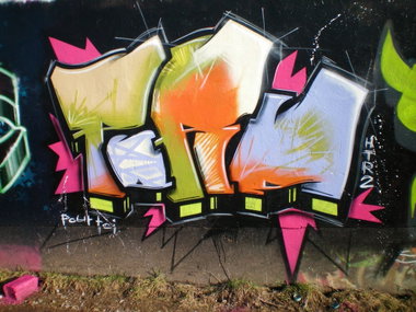 Graffiti Wall in gera - Photo by geracity - pord