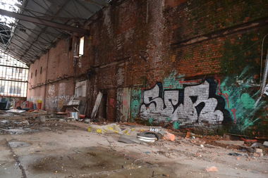 Graffiti Bombing in Leipzig - Photo by geracity - ser, sund (2014)