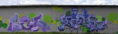 Graffiti Wall - Photo by geracity - ser, sork, shu