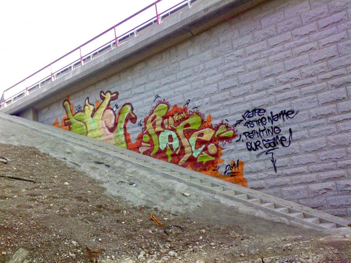 Graffiti Wall - Photo by geracity - hater, rape