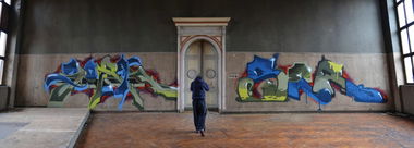 Graffiti Wall - Photo by geracity - sork, ser, sunds (2015)