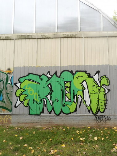 Graffiti Wall in gera - Photo by geracity - dekor