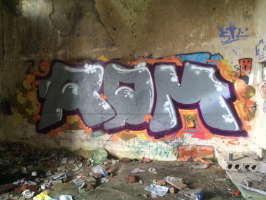 Graffiti Wall in Gera - Photo by geracity - rdm, redröm