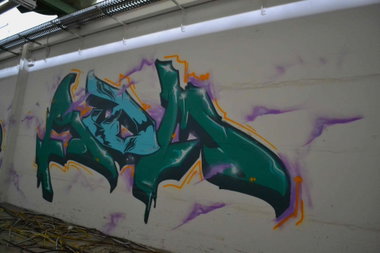 Graffiti Wall in Gera - Photo by geracity - rdm, redröm