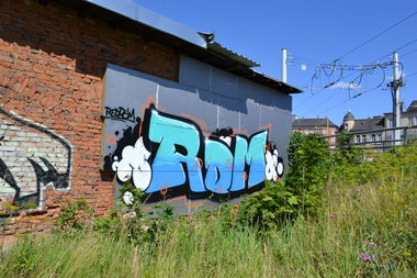 Graffiti Wall in Gera - Photo by geracity - rdm, redröm