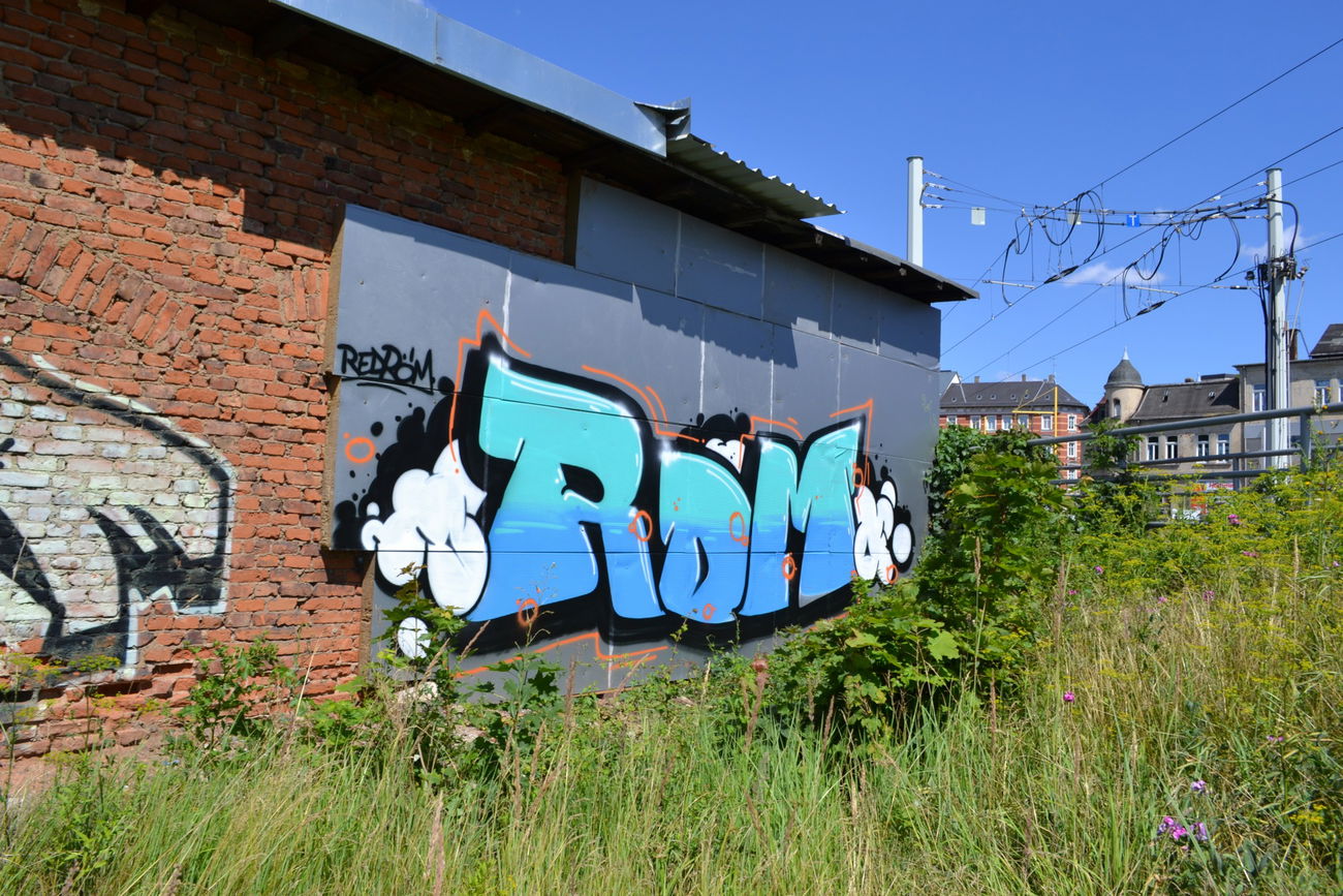 Graffiti Wall in Gera - Photo by geracity - rdm, redröm