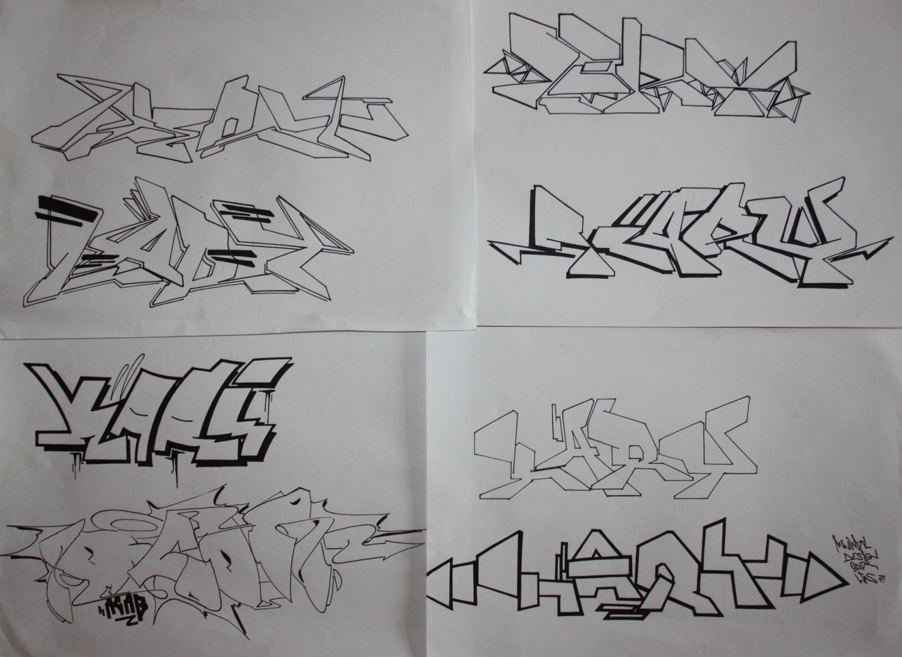 Graffiti Wall - Photo by geracity - kary, kery, dkor