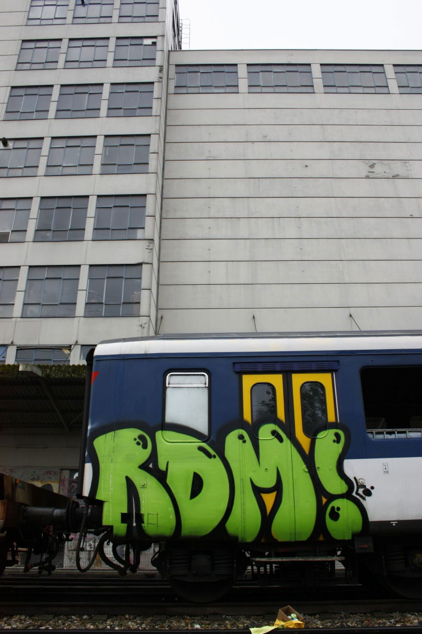 Graffiti Train in Schweiz - Photo by geracity - rdm, redröm