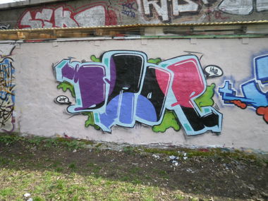 Graffiti Wall in Gera - Photo by geracity - drop